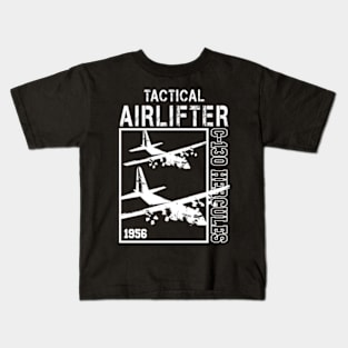 Tactical Airlifter C 130 Hercules Kids T-Shirt